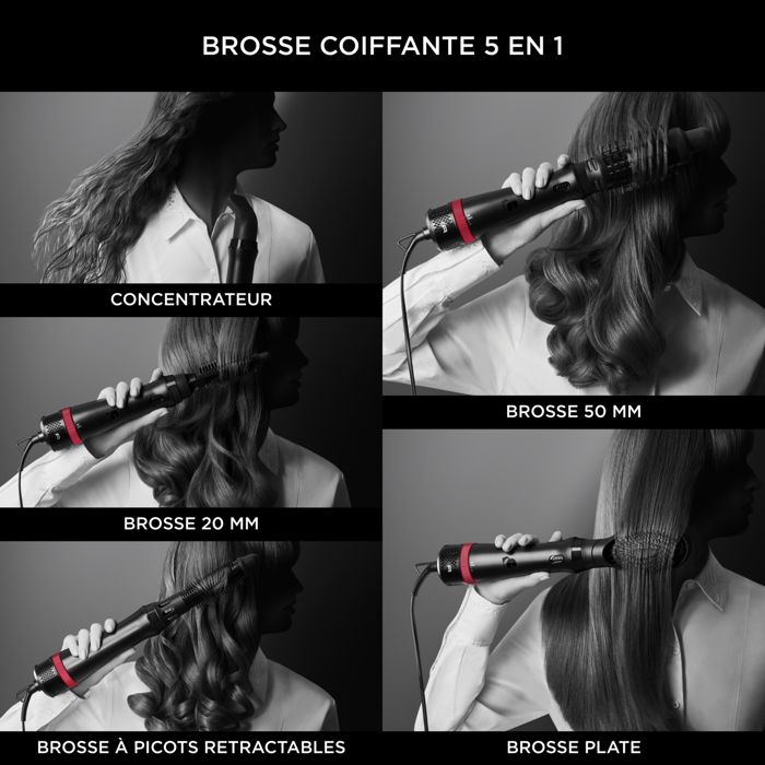 BROSSE CHAUFFANTE EXPRESS STYLE  5EN1 CF635LF0 ROWENTAXK.LAGERFELD